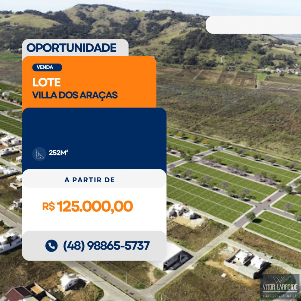 Terreno/Lote  venda  no Congonhas - Tubaro, SC. Imveis